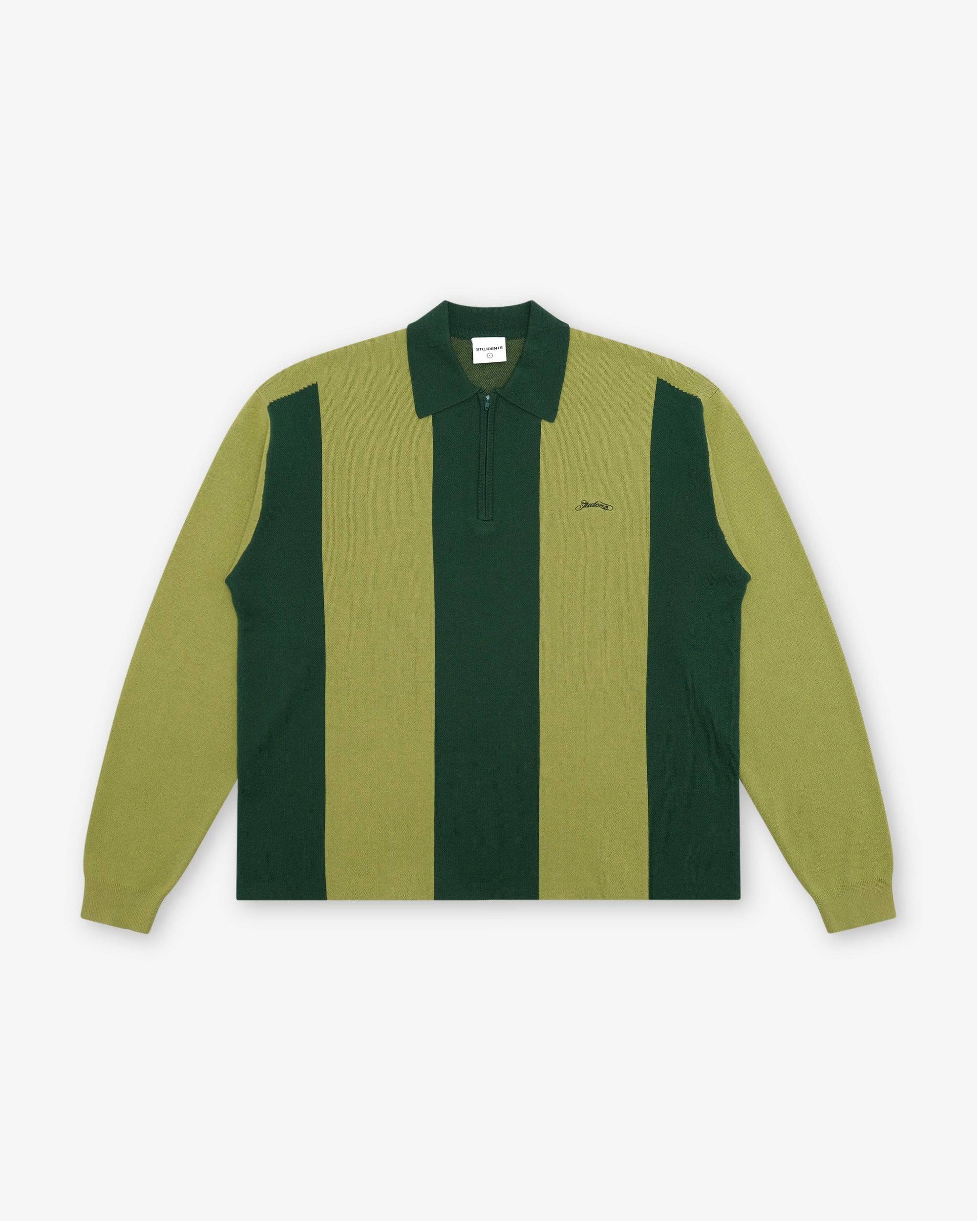 Kenway L/S Knit Polo Sweater - Students Golf