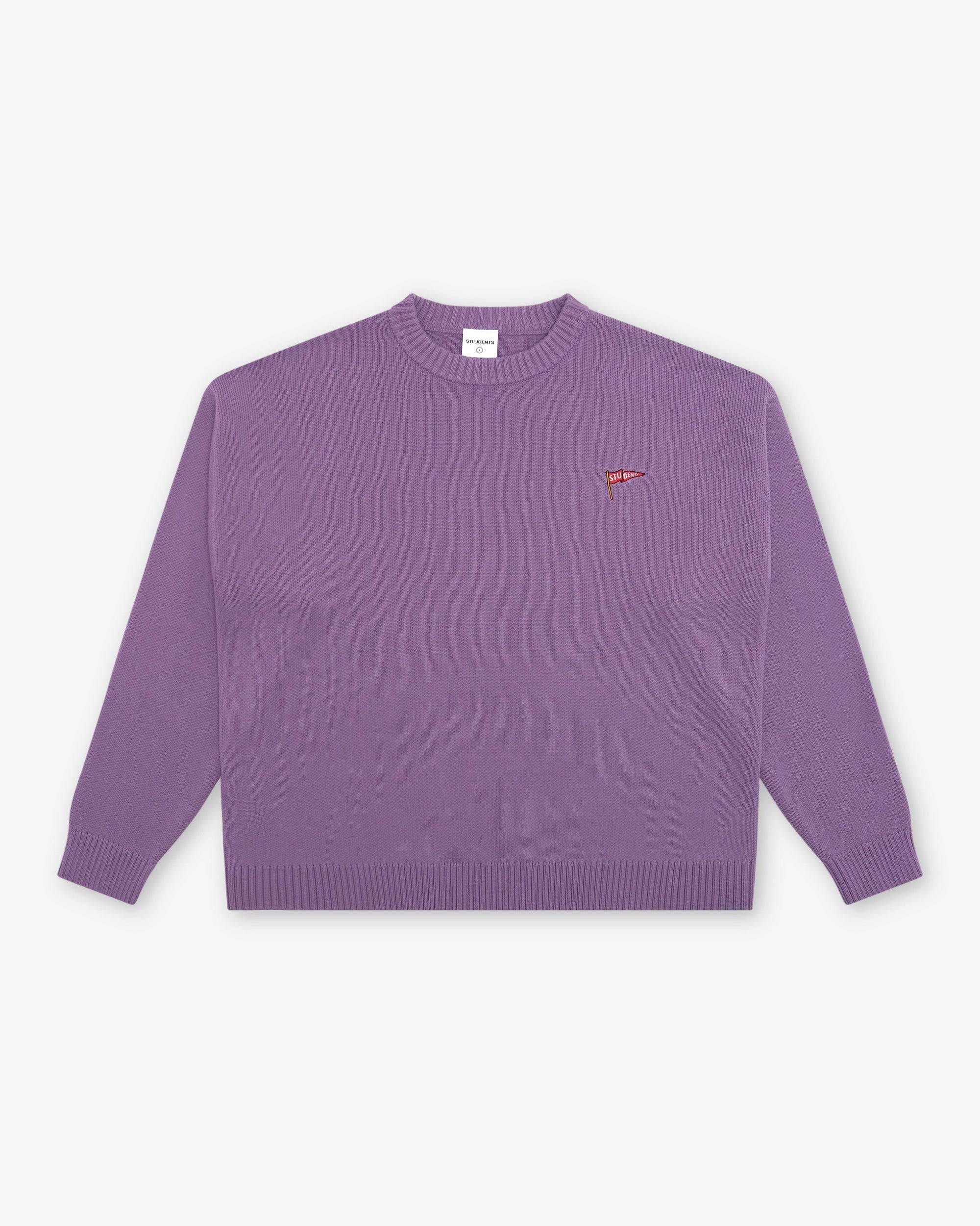 Rains L/S Cable Knit Crewneck Sweater - Students Golf