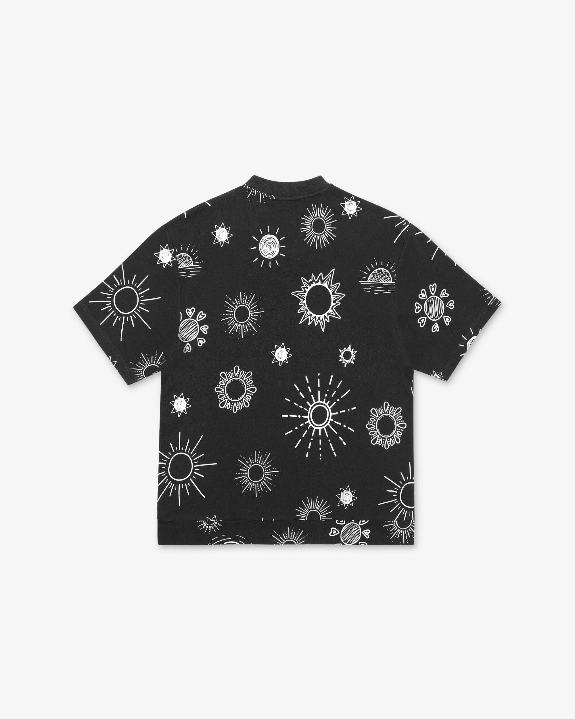 Sunny S/S Cotton Pique V-Neck Shirt - Students Golf