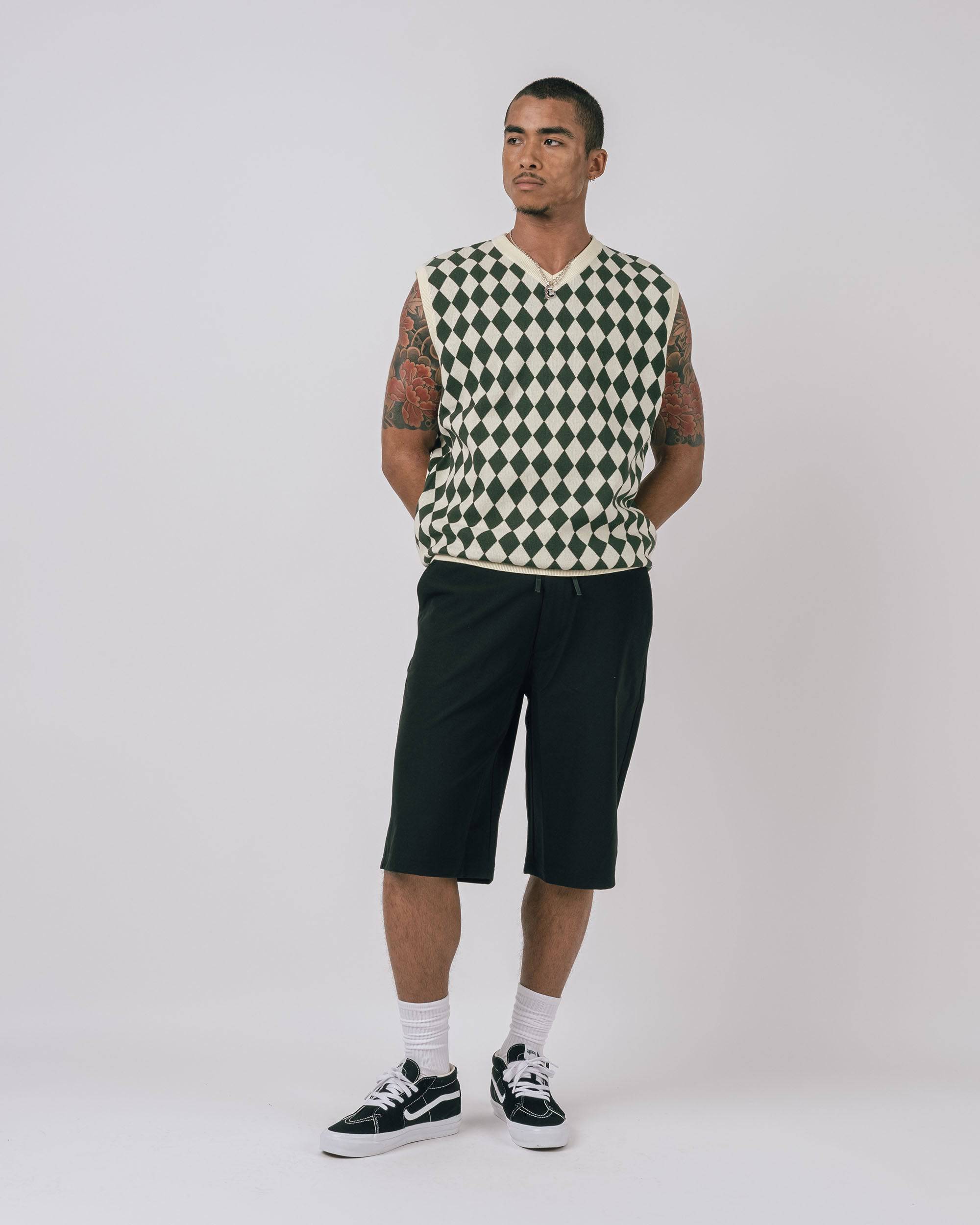 Woods Knit Vest Sweater - Students Golf