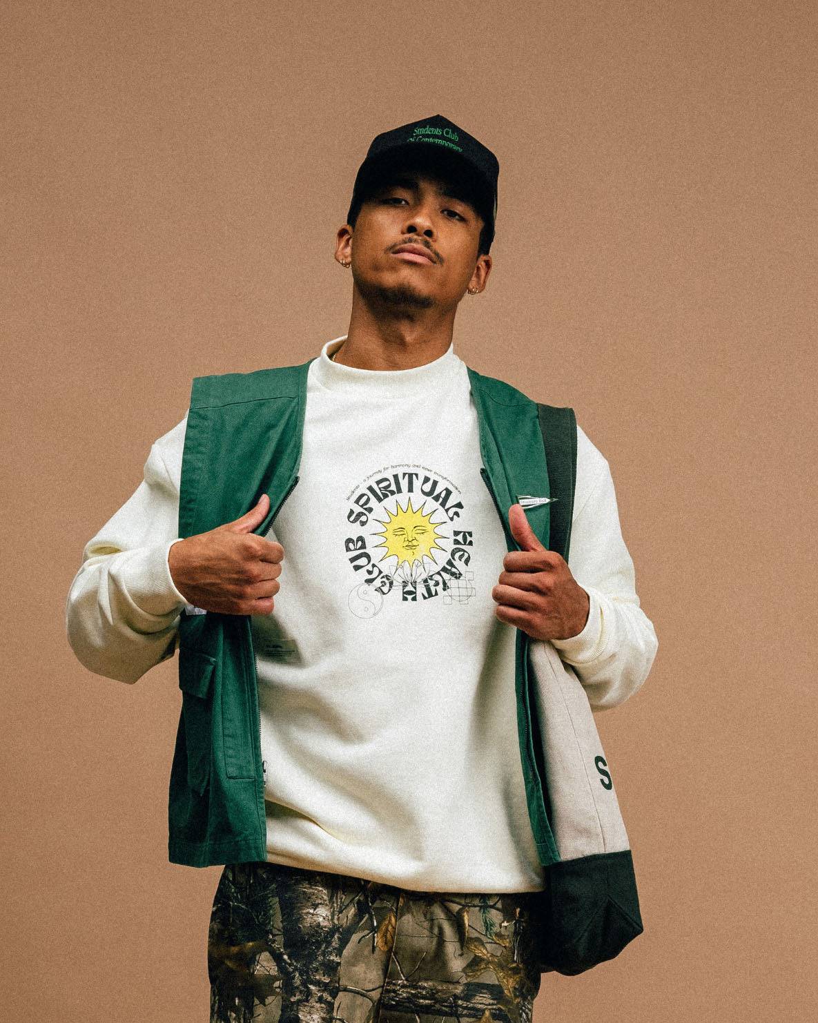 Spiritual Health Club Fleece Crew Sweater - Students Golf