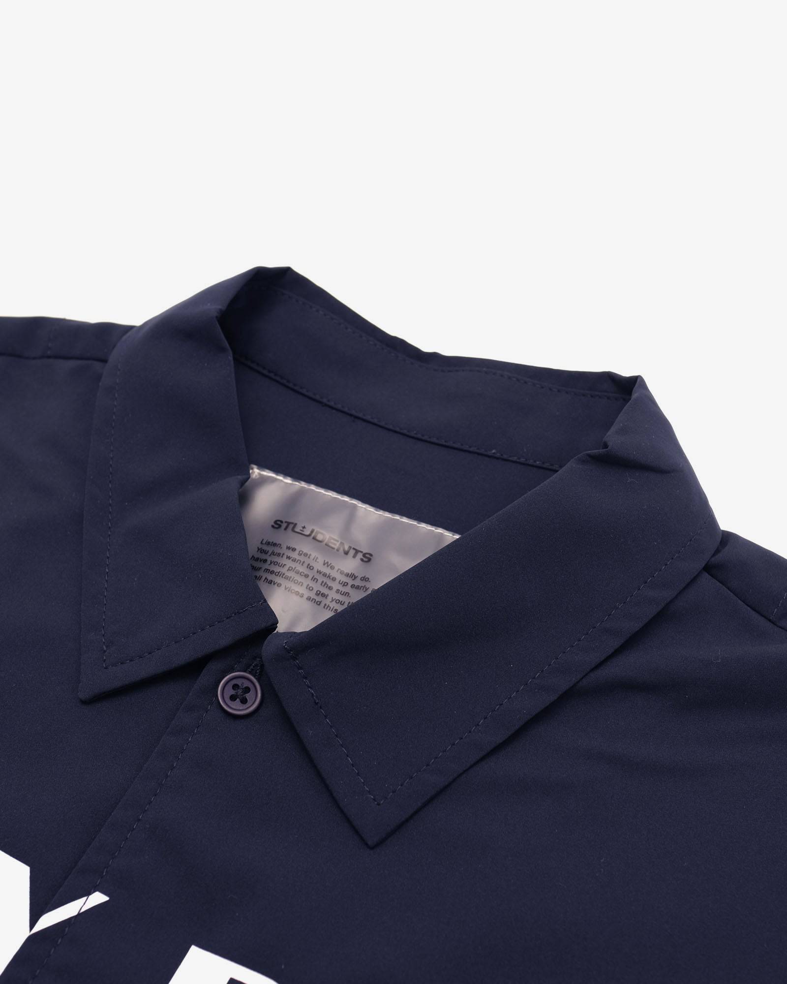 Educate S/S Poplin Button-Up Shirt - Students Golf