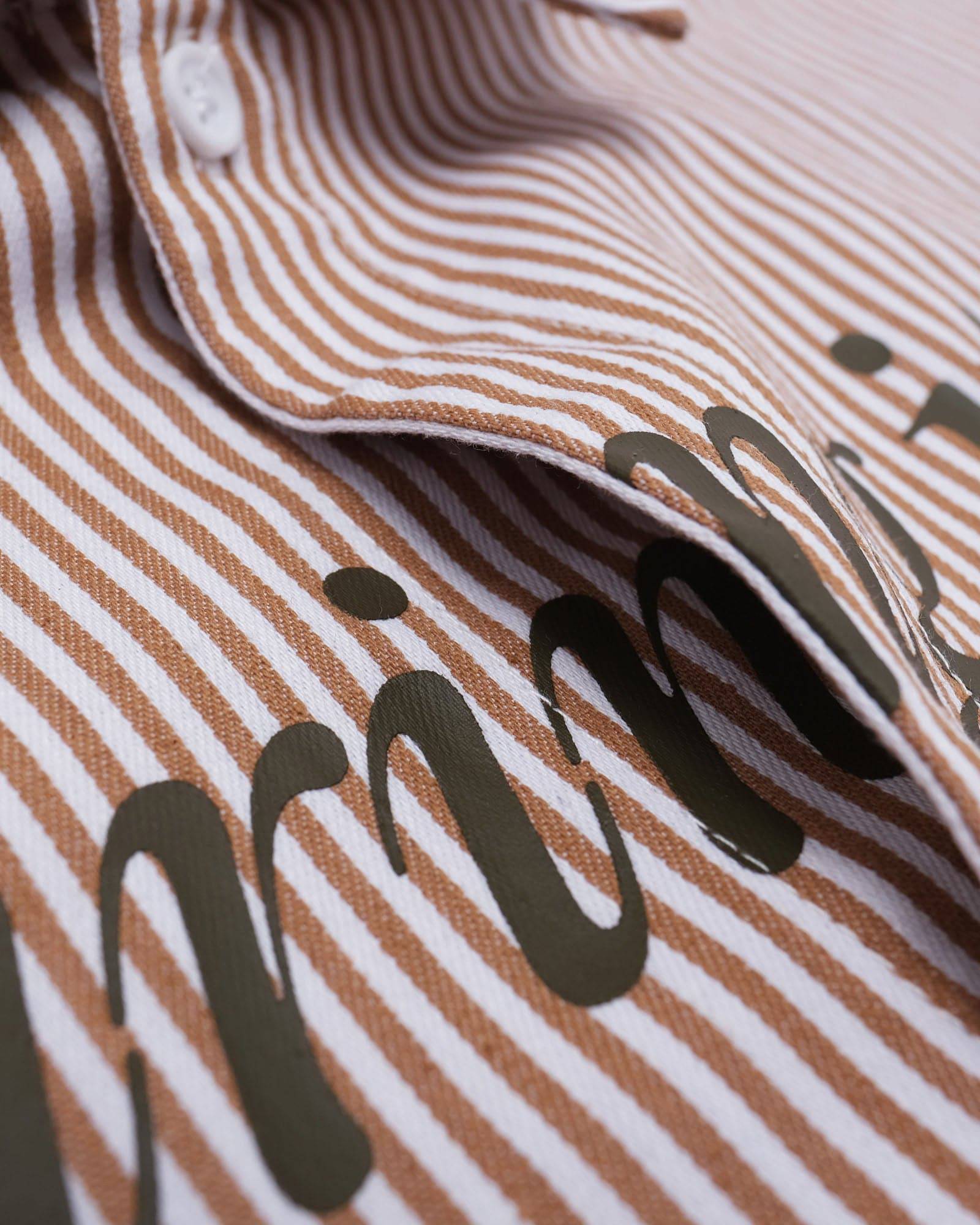 Reymon S/S Stripe Oxford Button-Up Shirt - Students Golf