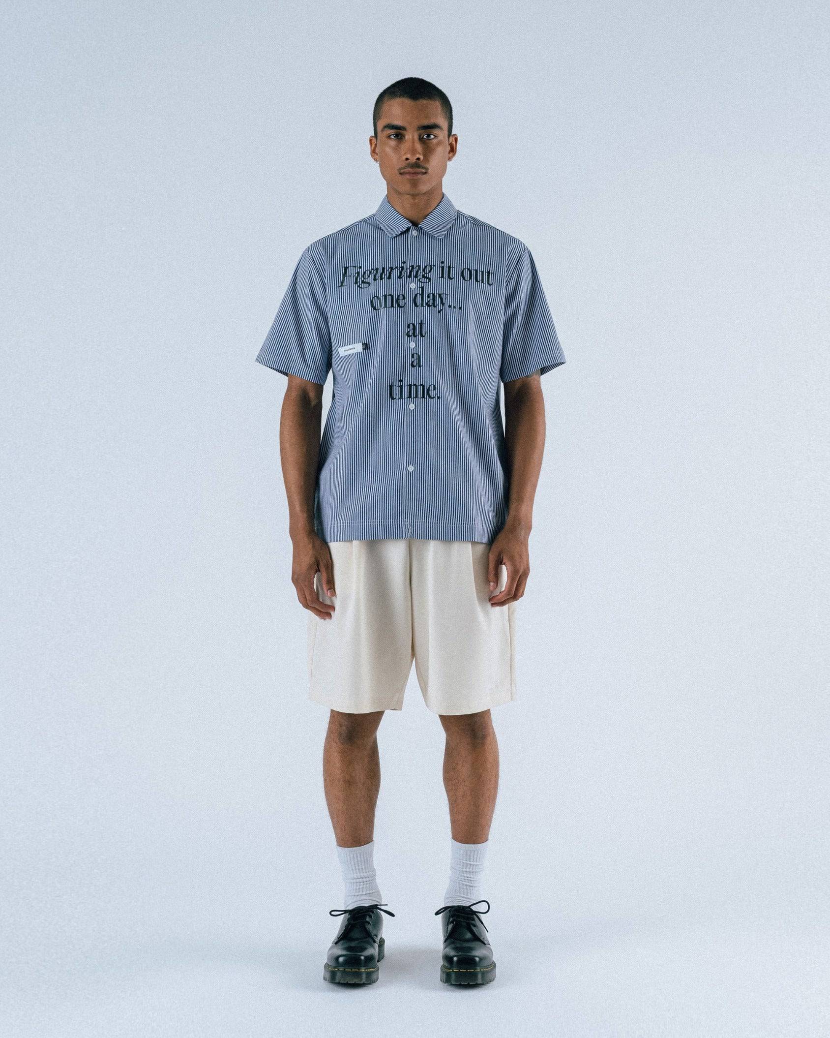 Calculus Baggy Slack Pleated Shorts - Students Golf