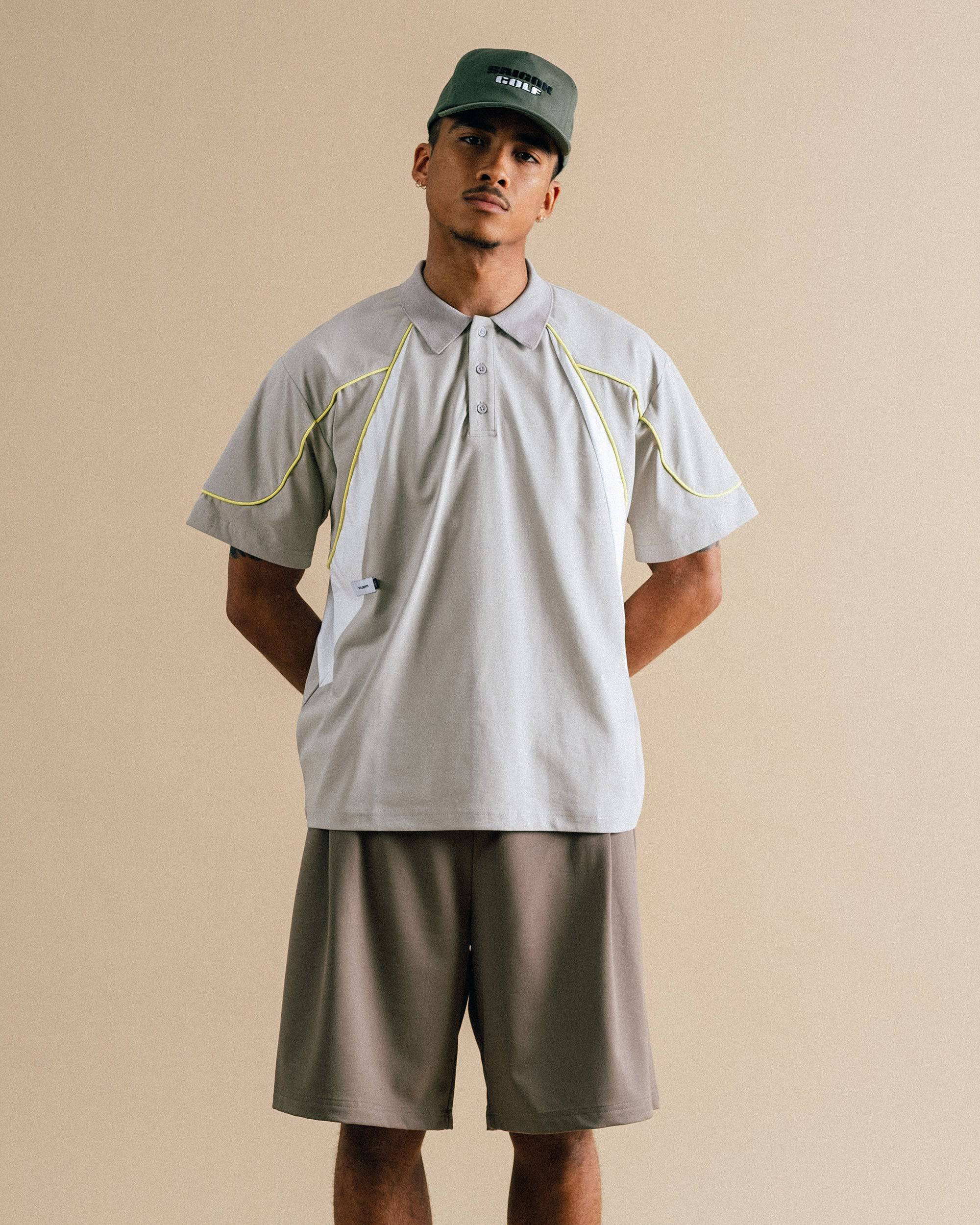 Calculus Baggy Slack Pleated Shorts - Students Golf