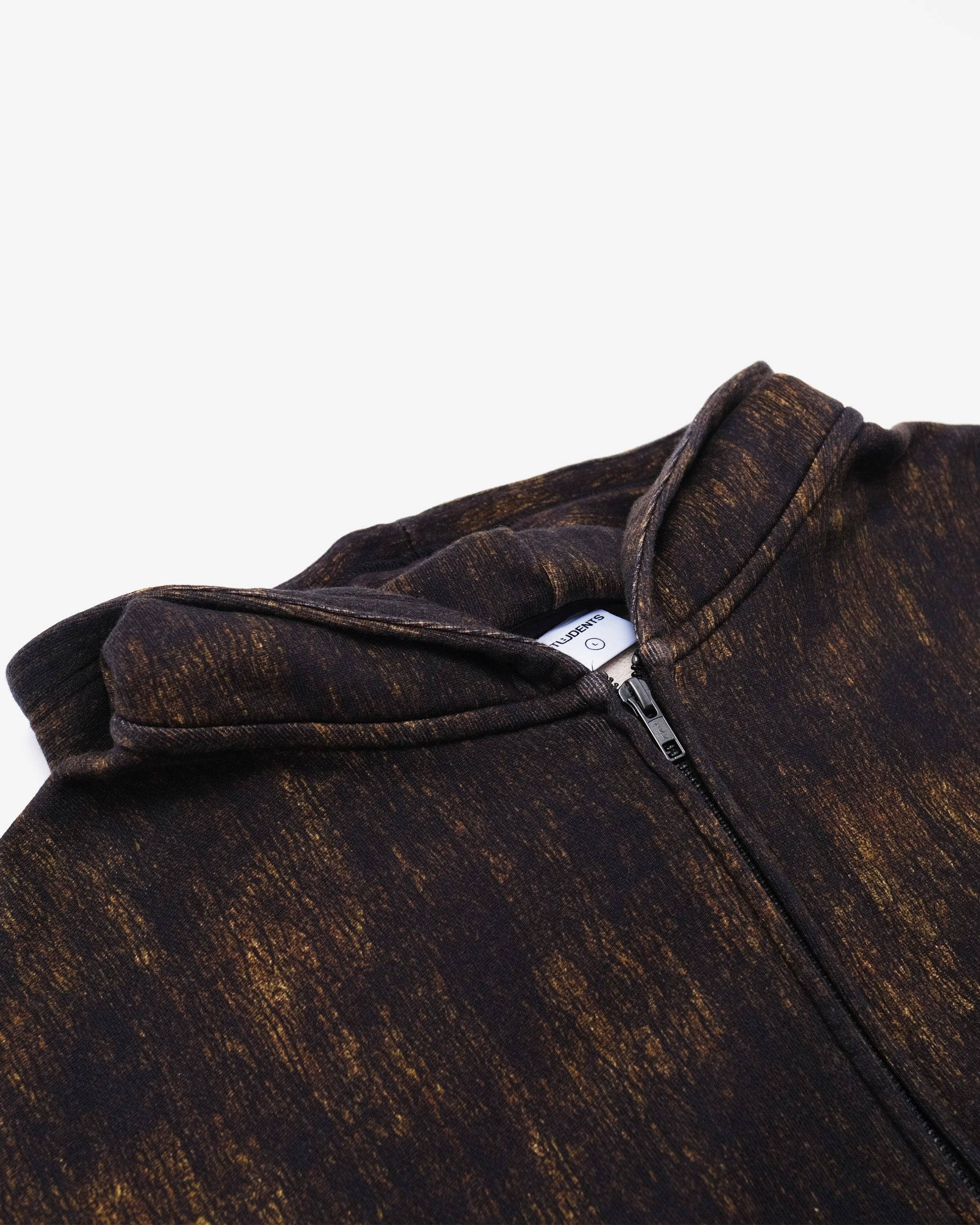 Bushill Camo Fleece Zip Hoodie - Students Golf