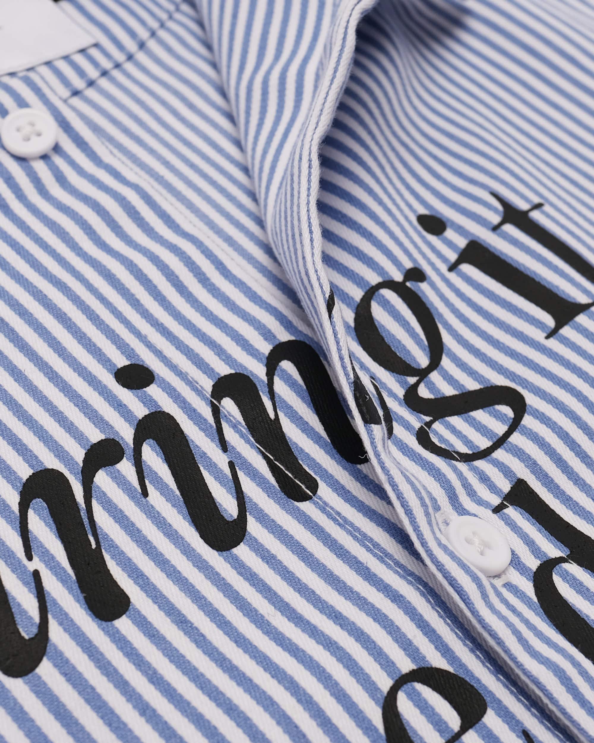 Reymon S/S Stripe Oxford Button-Up Shirt - Students Golf