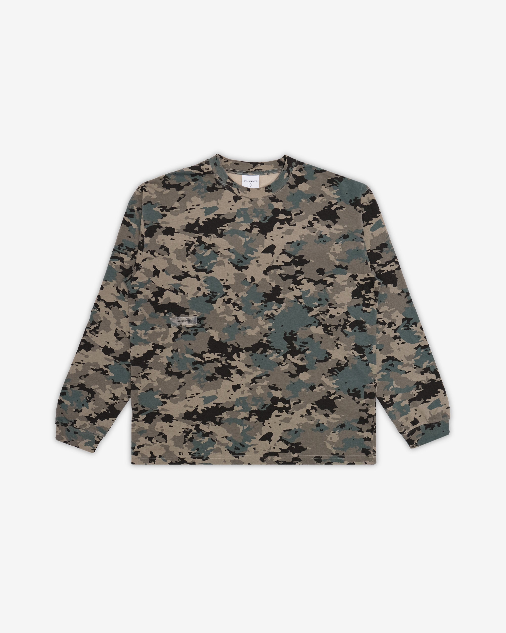 Students Golf - Payson Camo L/S Crew T-shirt