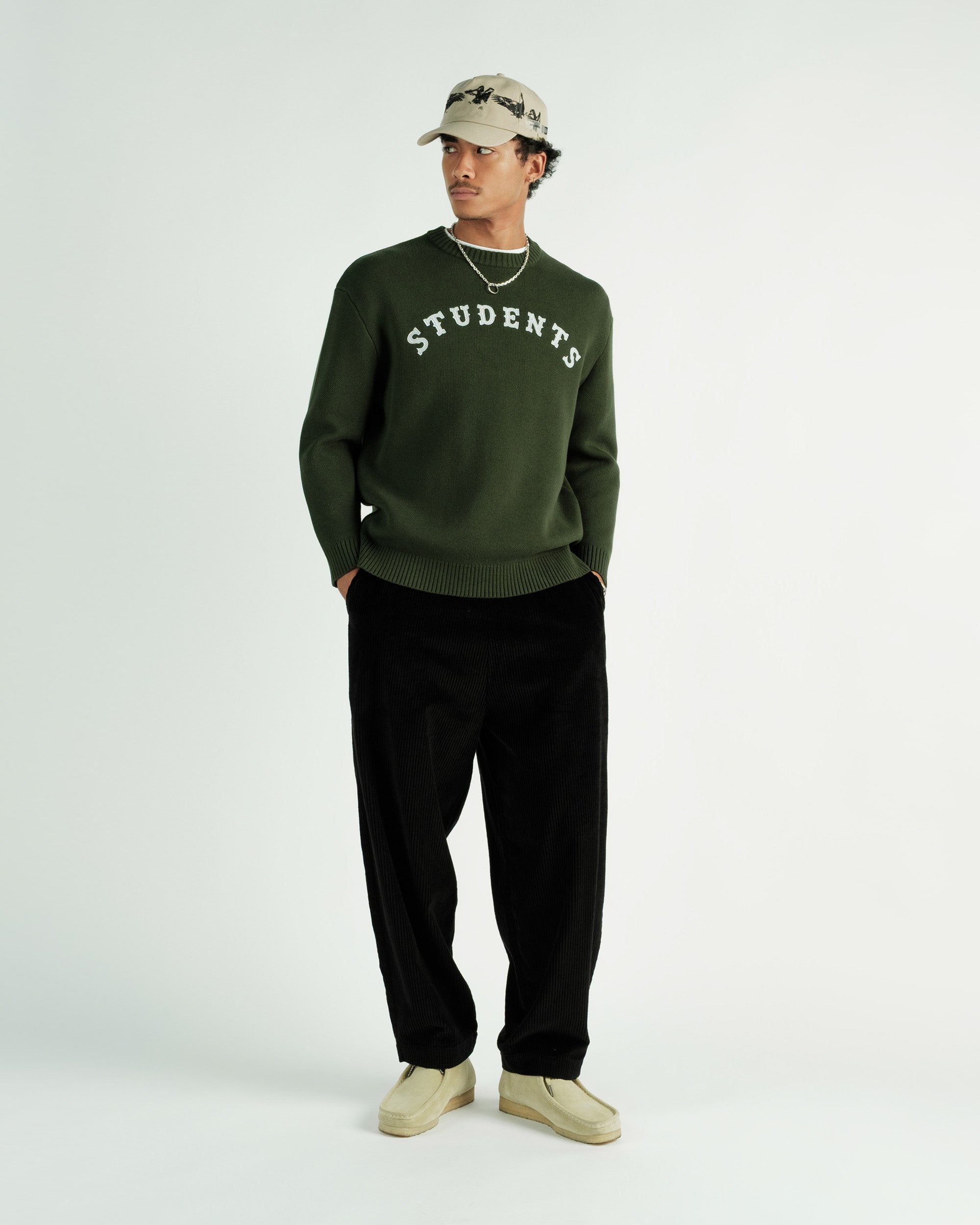 Students Golf - Oakridge Knit Crew Sweater