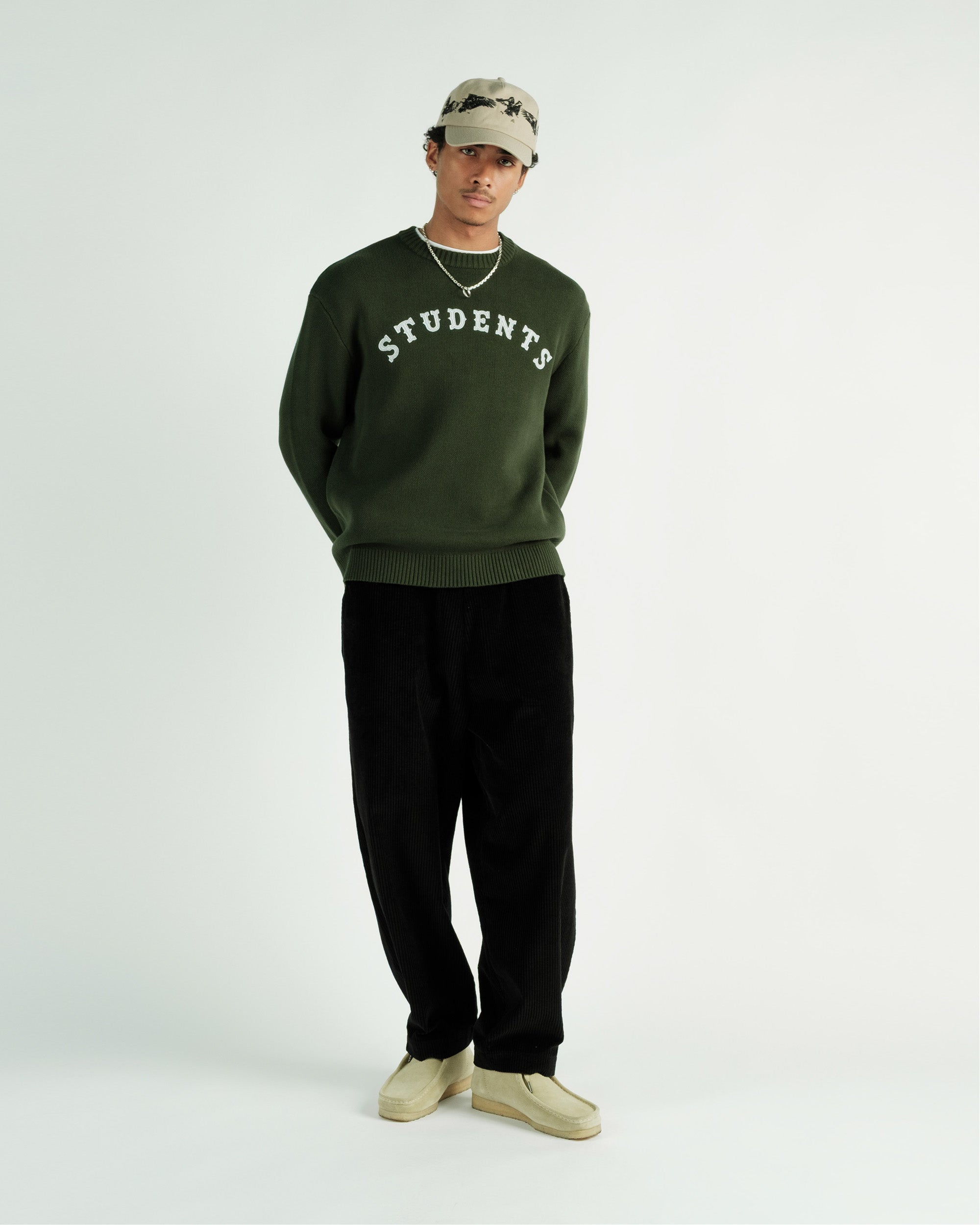 Students Golf - Oakridge Knit Crew Sweater