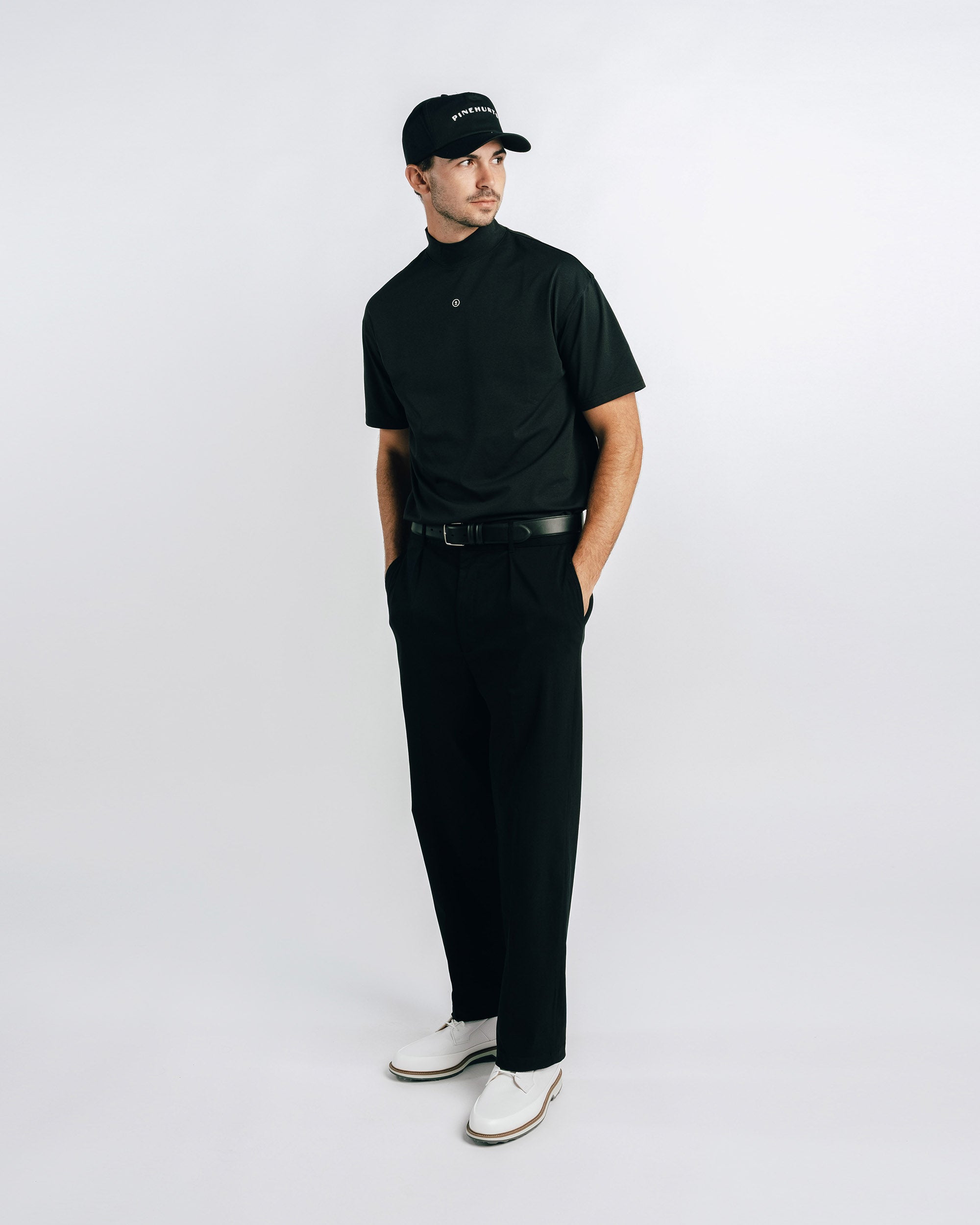 Chaperone S/S Mock-Neck