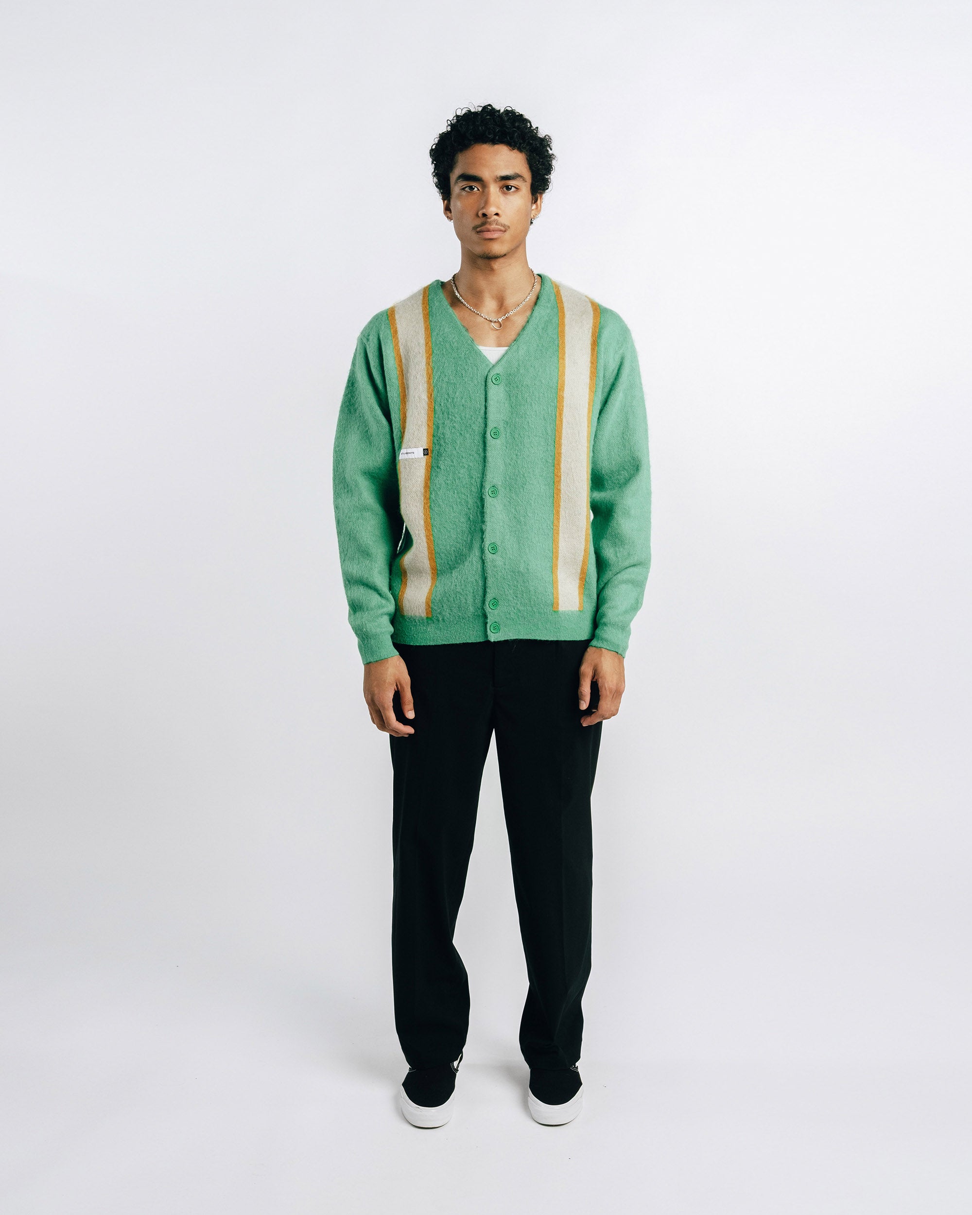 Ellis Mohair Cardigan - Students Golf