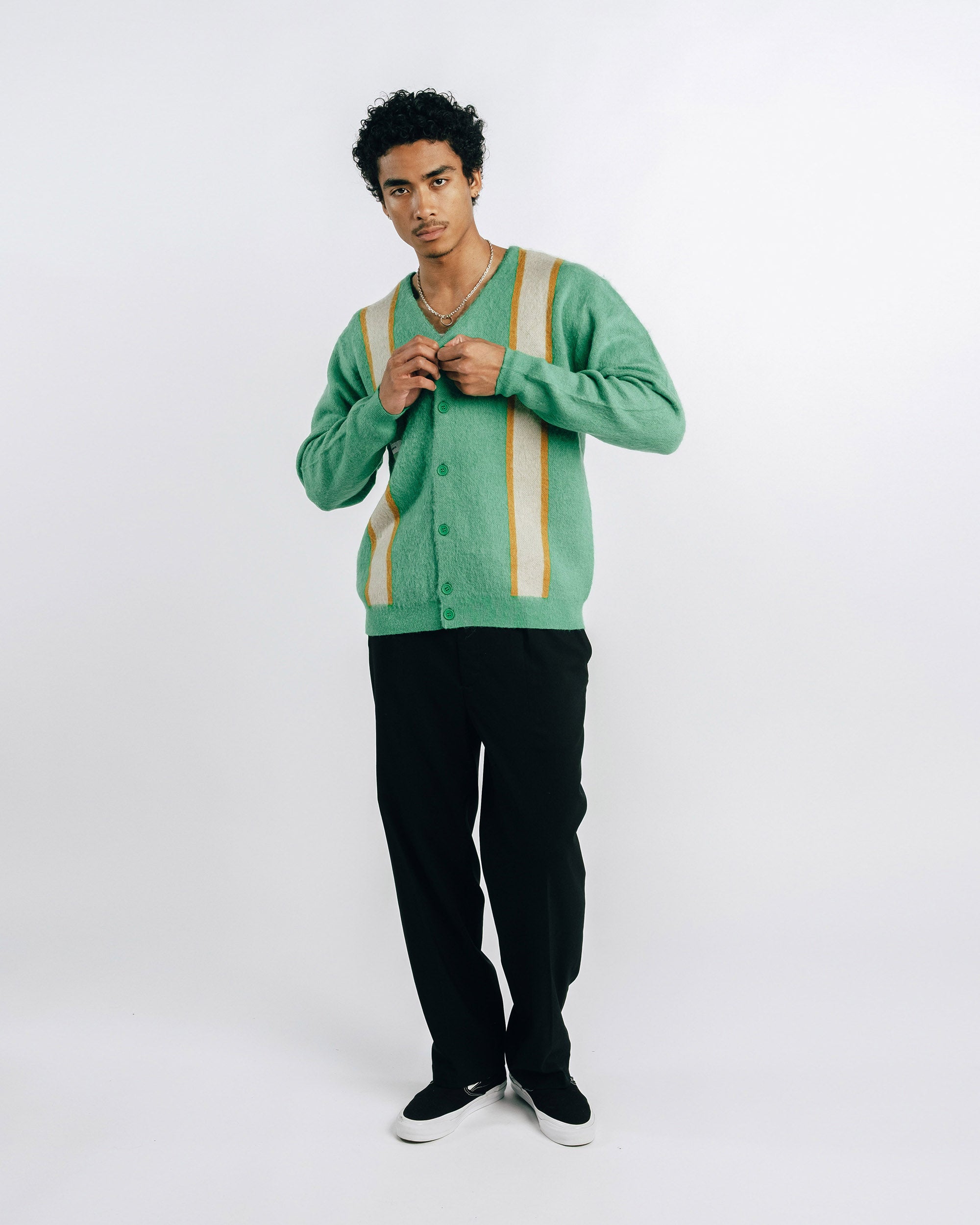 Ellis Mohair Cardigan - Students Golf