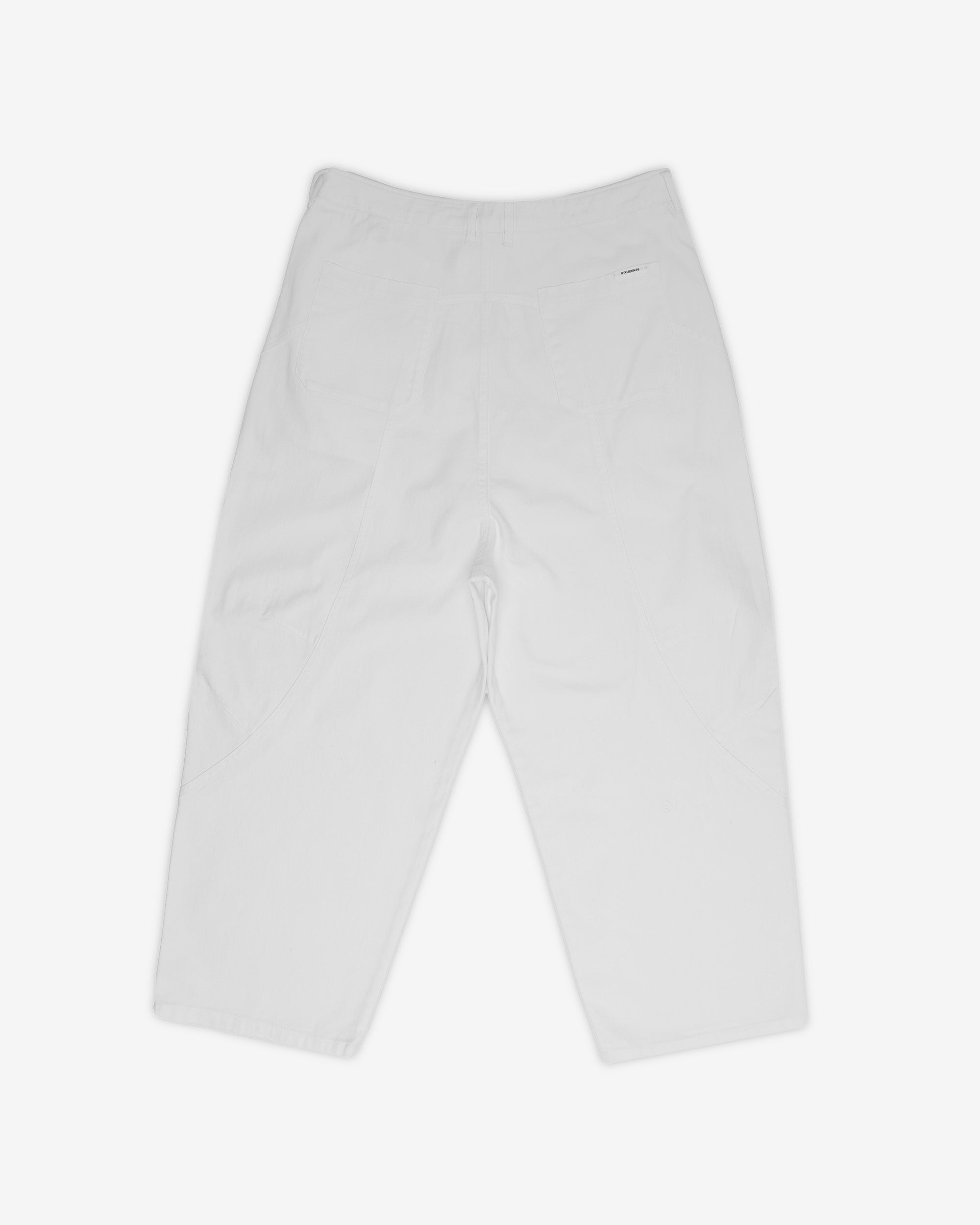 Light gray sweatpants on a white background