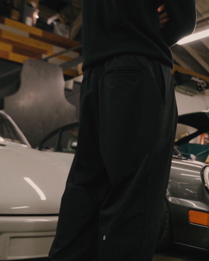 Science Adjustable Pleated Pants