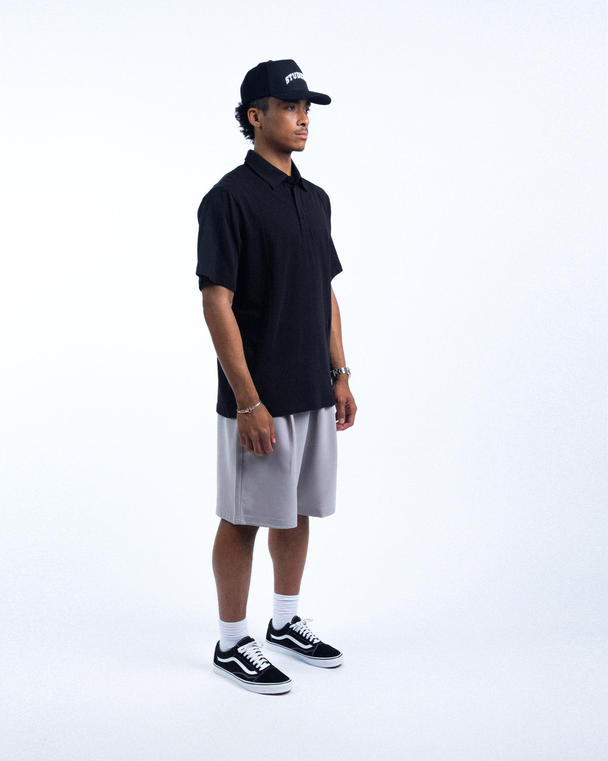 Calculus Baggy Pleated Shorts