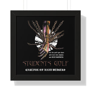 "Handwedgers" 16" x 16" Poster