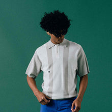 Load image into Gallery viewer, Griffin Sweater Polo Shirt
