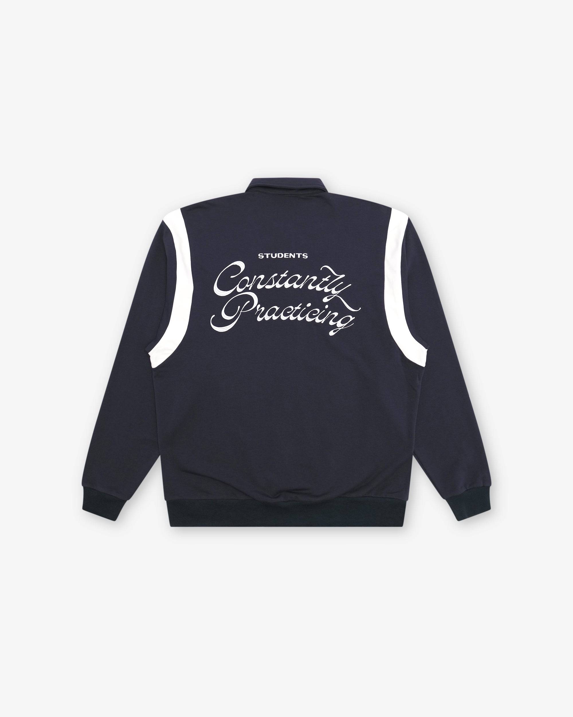 Clive L/S Fleece Polo - Students Golf