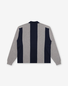 Kenway L/S Knit Polo Sweater