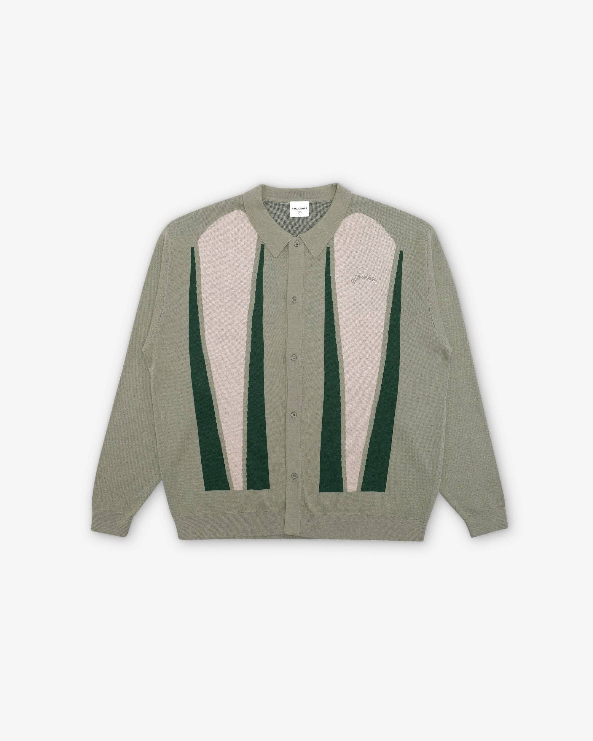 Roberts L/S Knit Cardigan - Students Golf