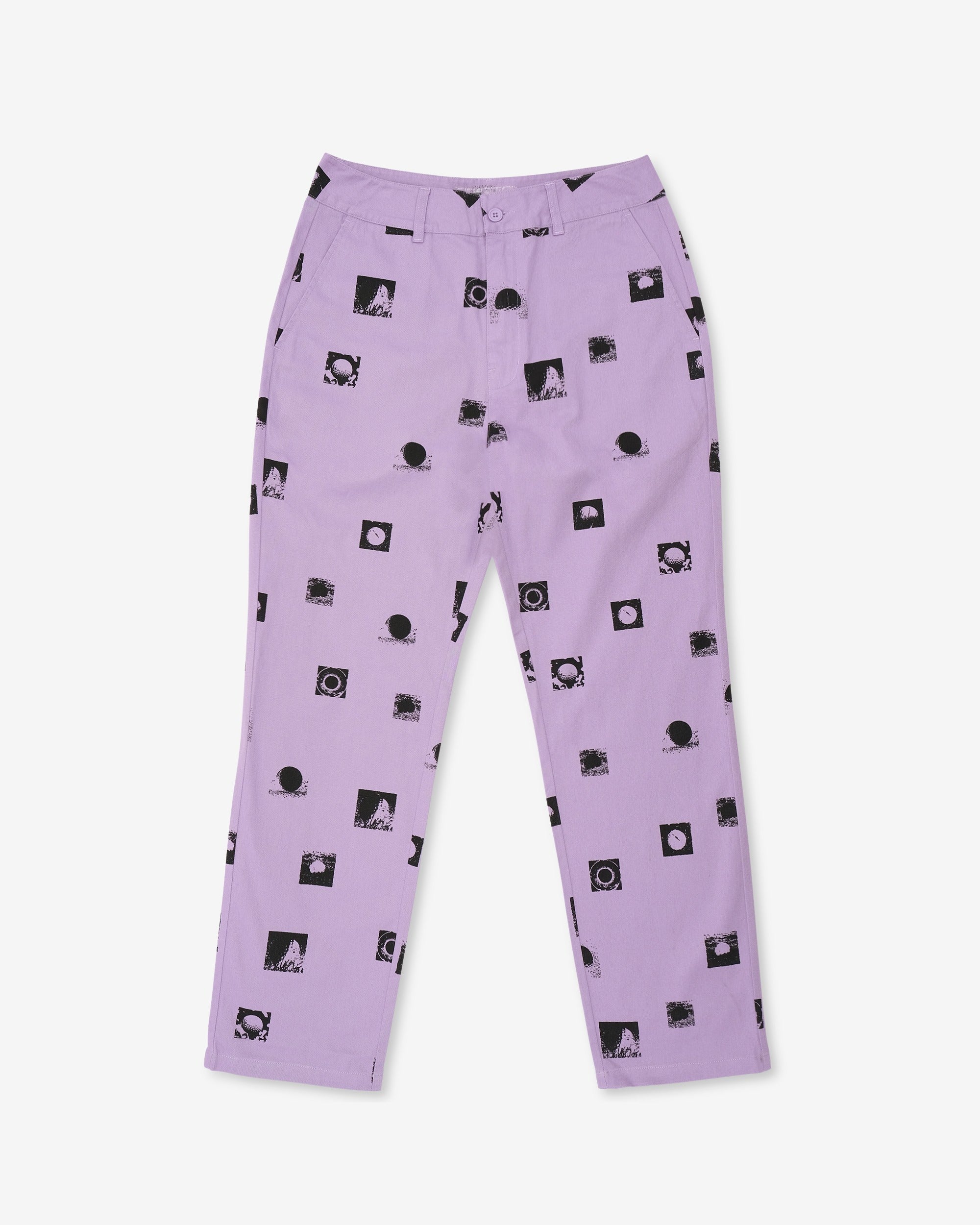 Golf Ball motif Twill Pants