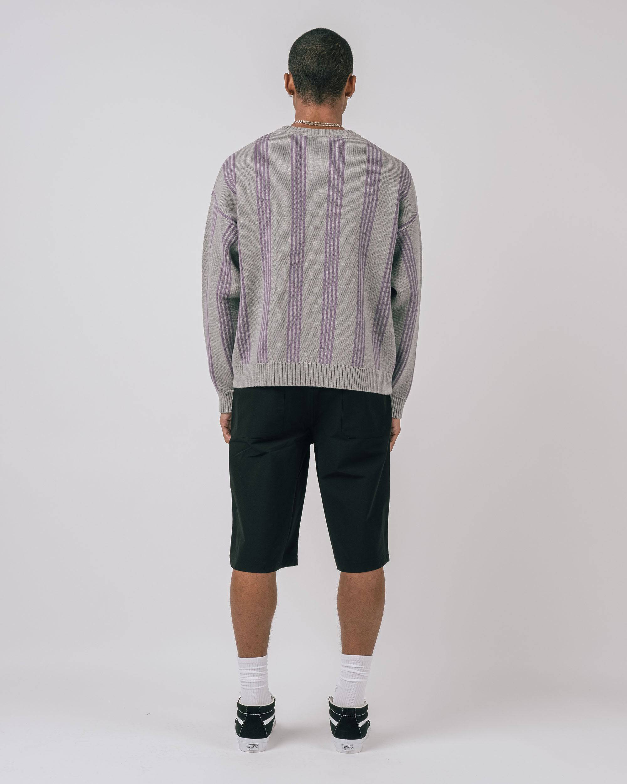 Beckford L/S Knit Crewneck Sweater - Students Golf