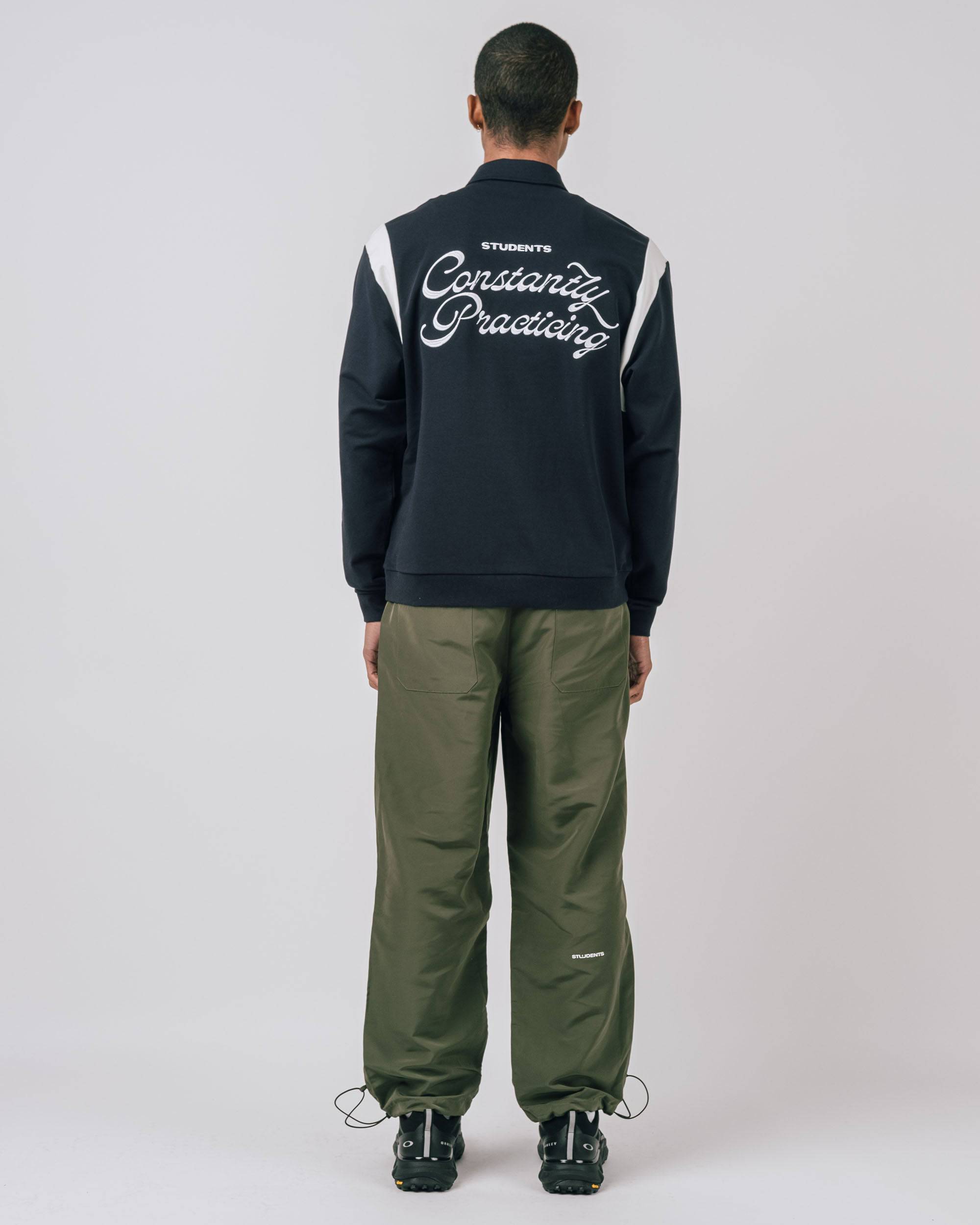 Clive L/S Fleece Polo - Students Golf