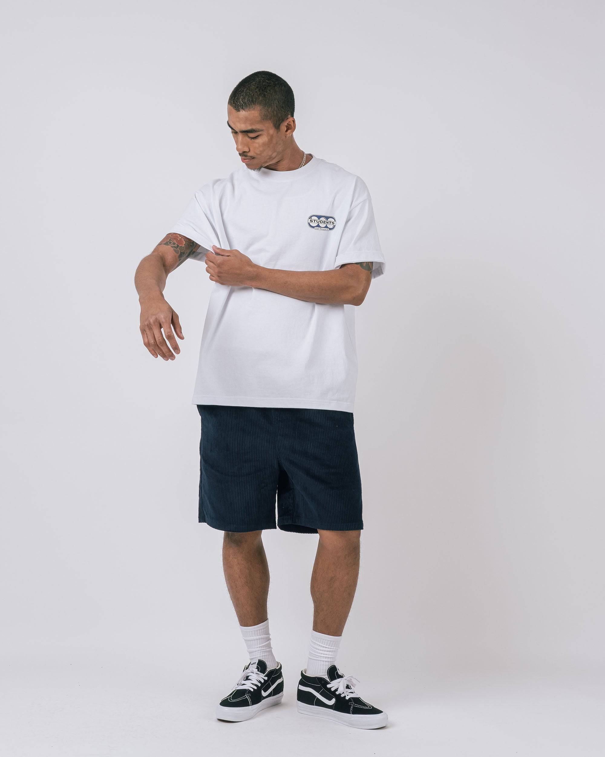 Stuart Big Wale Corduroy Shorts - Students Golf