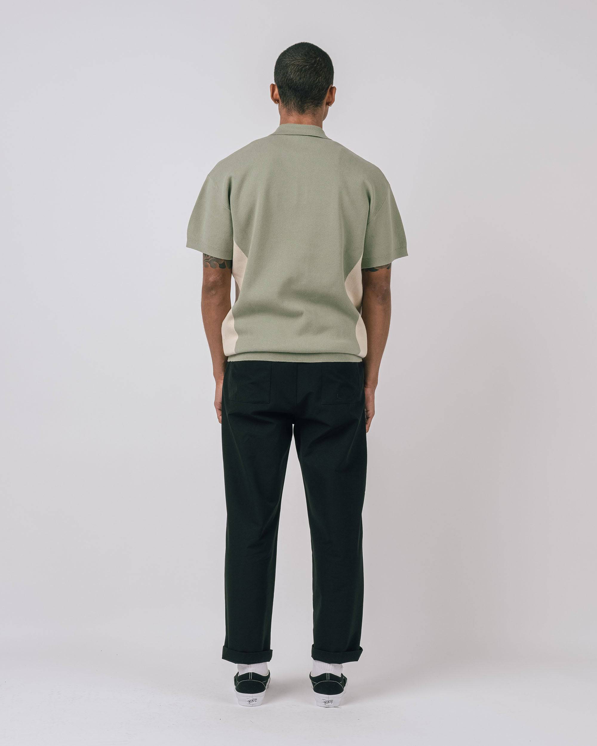 Newton S/S Knit Polo Sweater - Students Golf