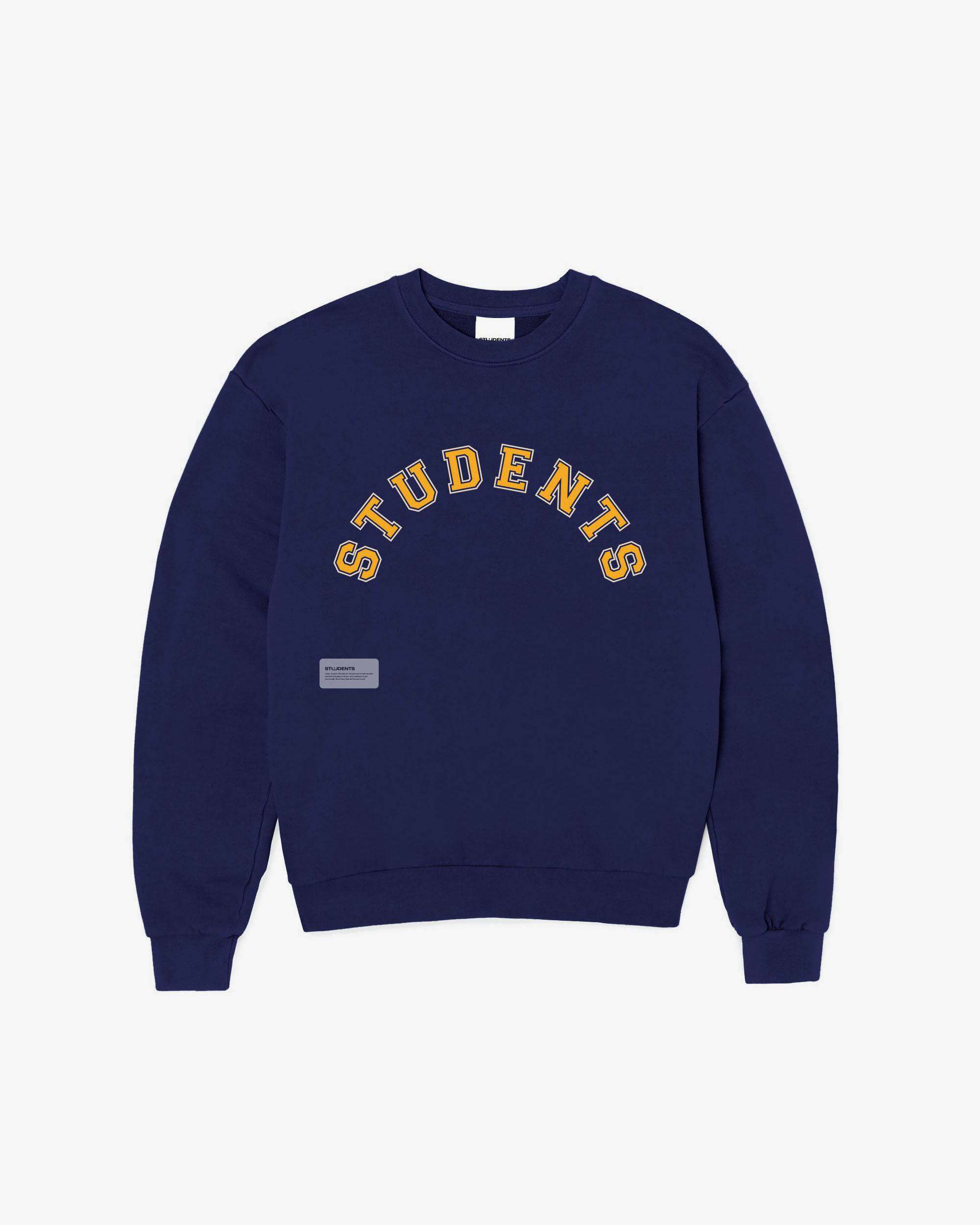 Academics Crew Sweater - Students Golf