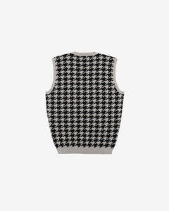Layne Houndstooth Sweater Vest