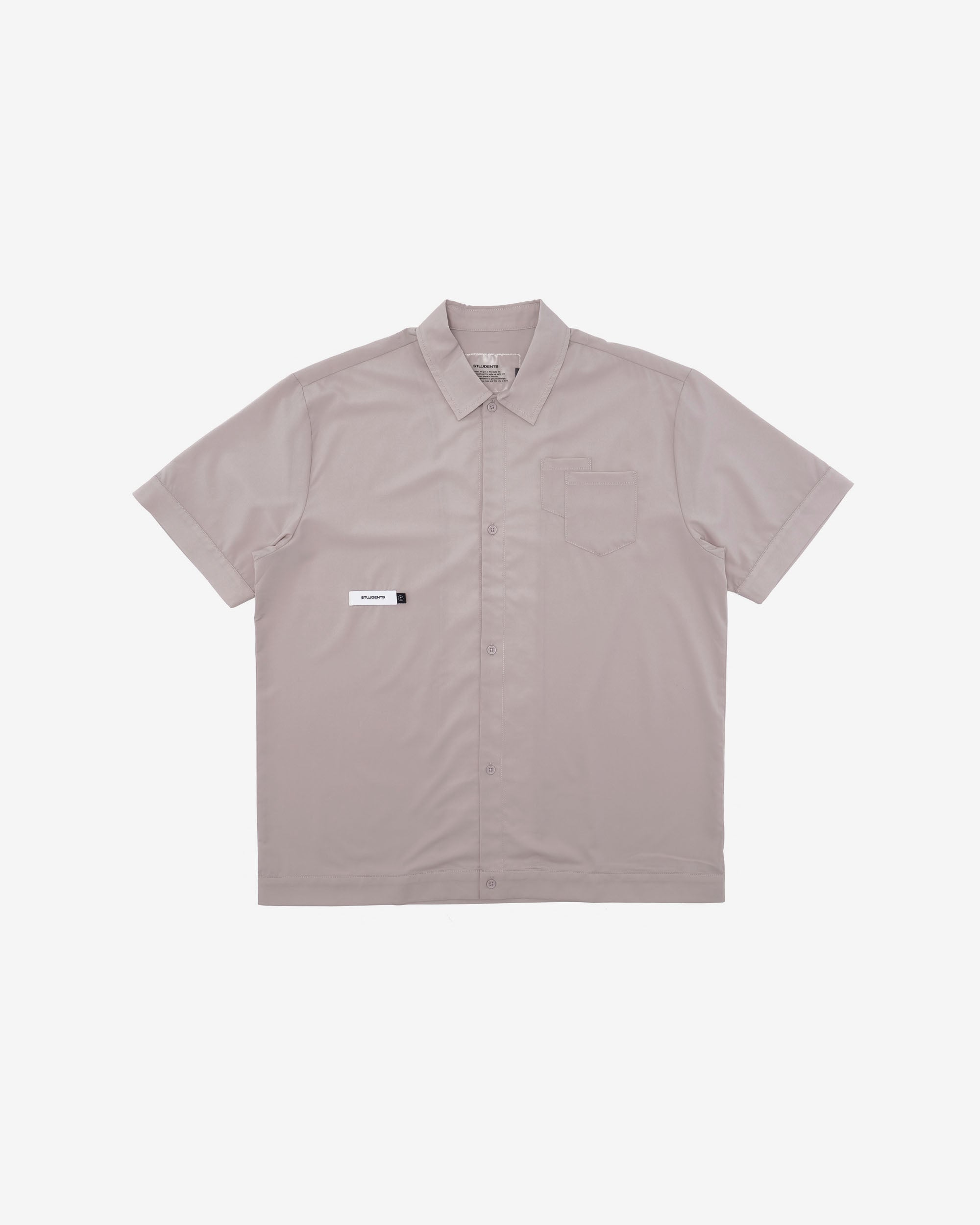 Oxford S/S Poplin Button-Up Shirt - Students Golf