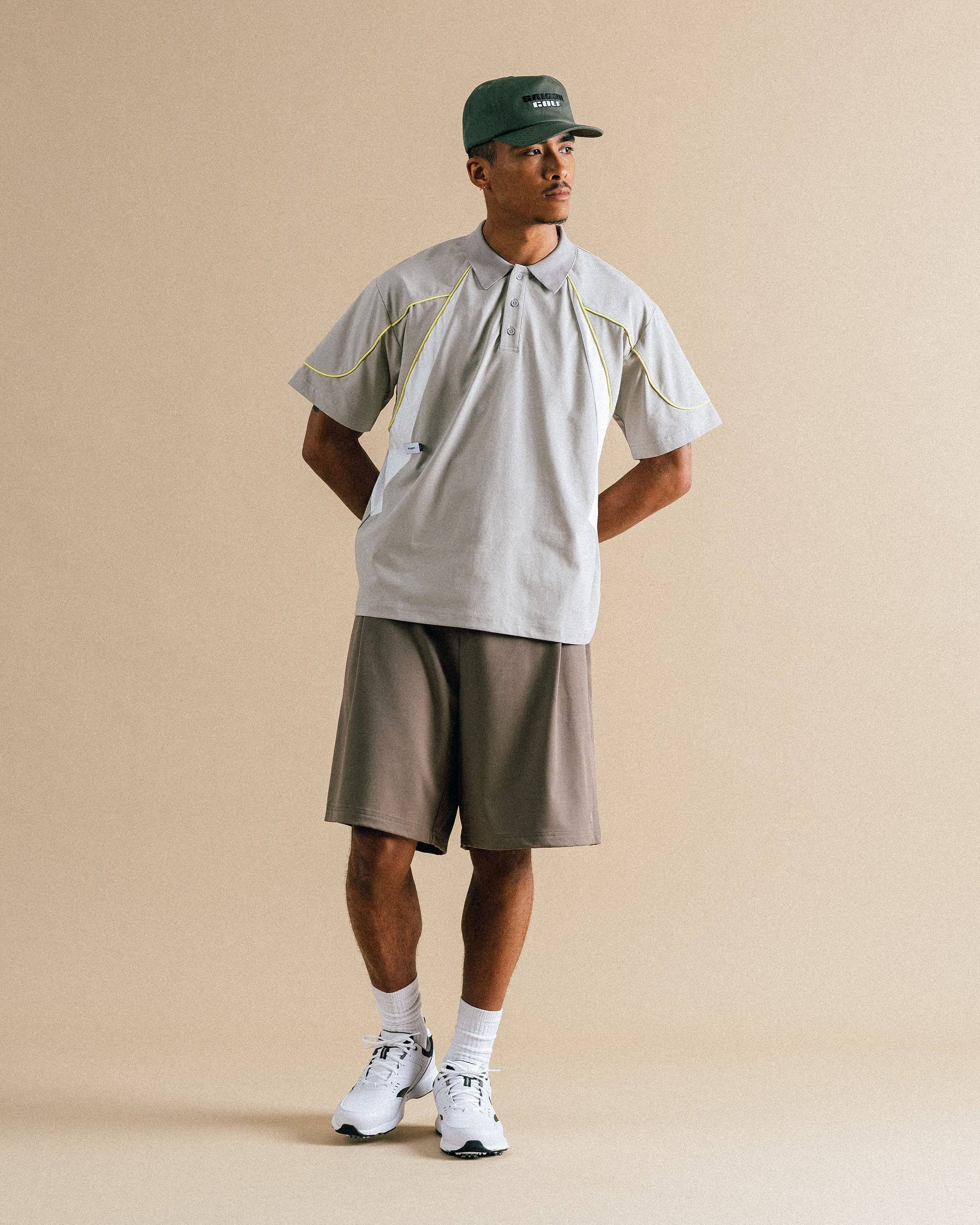 Calculus Baggy Slack Pleated Shorts - Students Golf