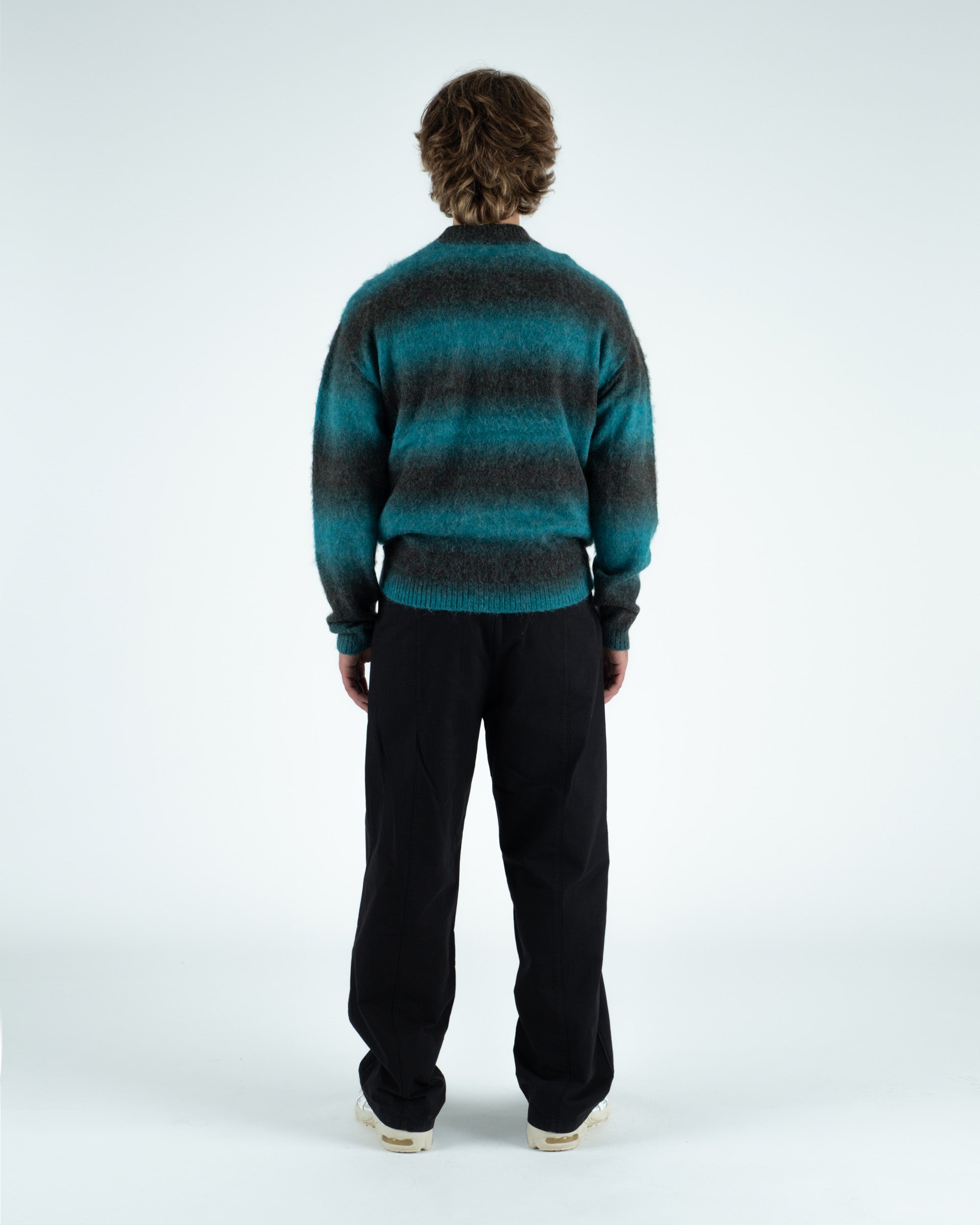 Cole Knit L/S Mockneck Mohair Sweater - Students Golf