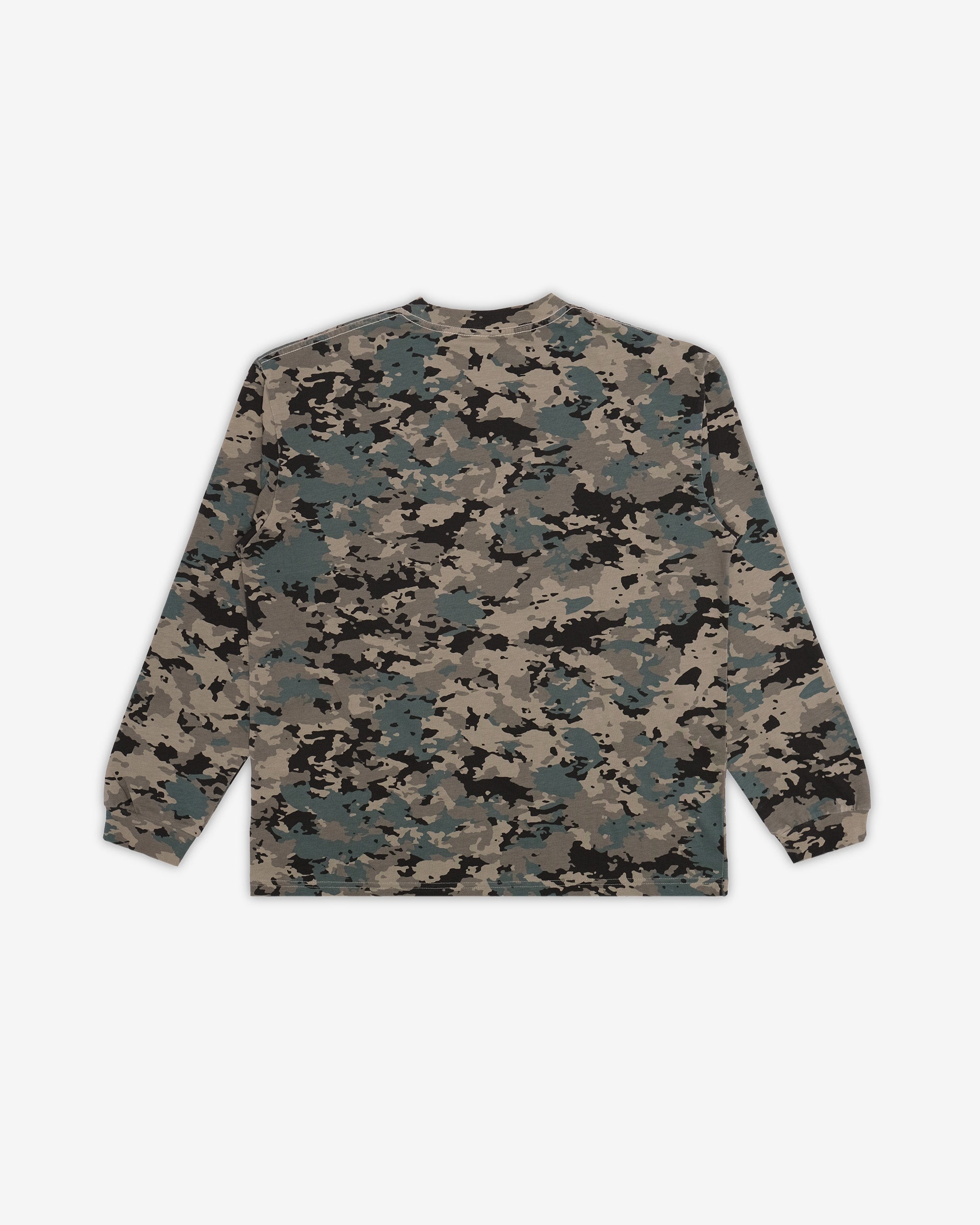 Students Golf - Payson Camo L/S Crew T-shirt