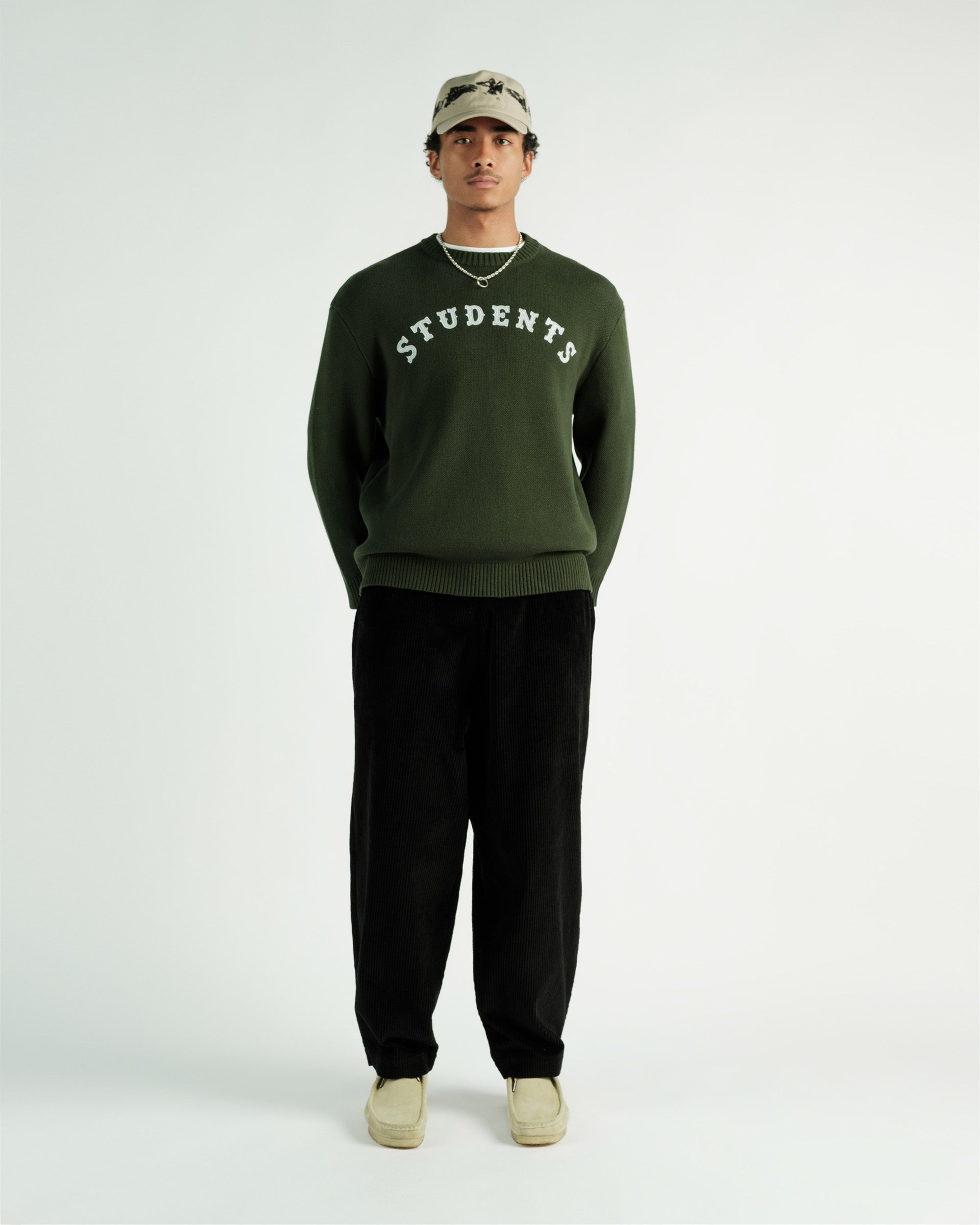 Students Golf - Oakridge Knit Crew Sweater