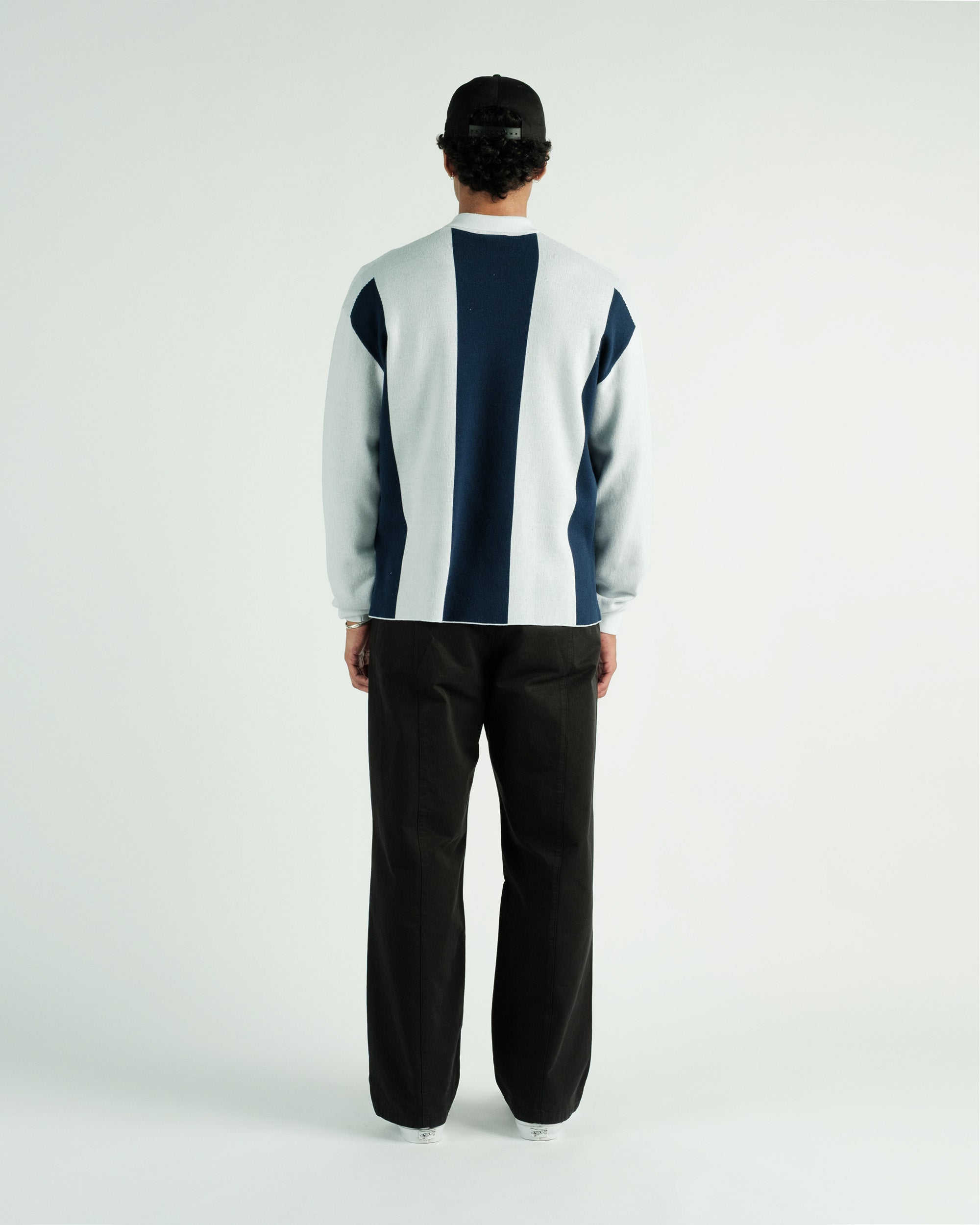 Students Golf - Gibson Knitted L/S Sweater Polo