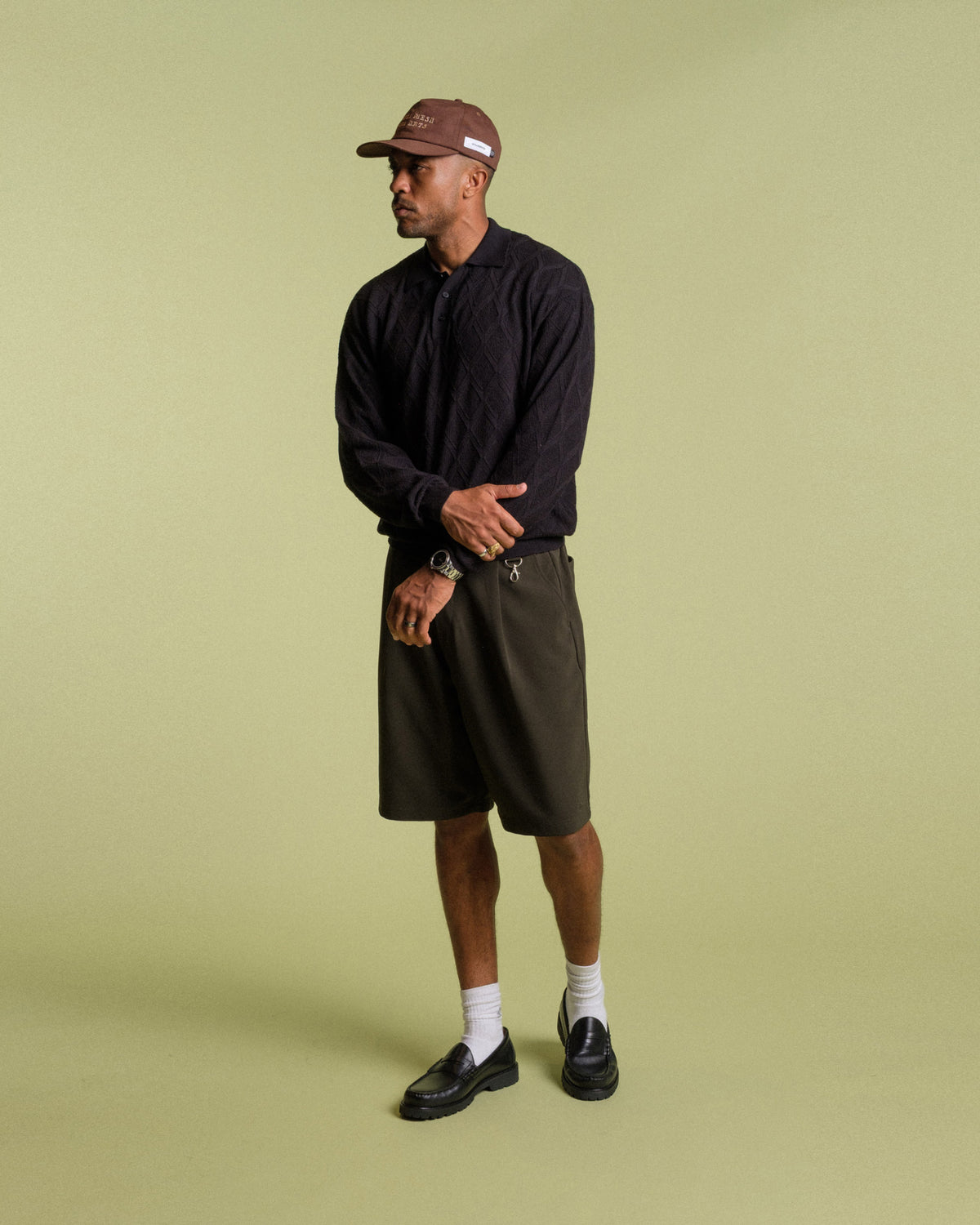 Carlsbad Knit L/S Polo Sweater